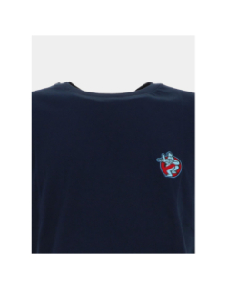T-shirt patch cooler bleu marine homme - Pullin