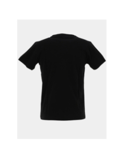 T-shirt patch world noir homme - Pullin