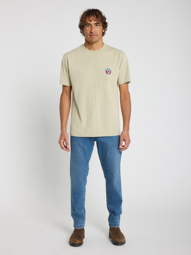 Pantalon stretch loose dening beach naked bleu homme - Pullin