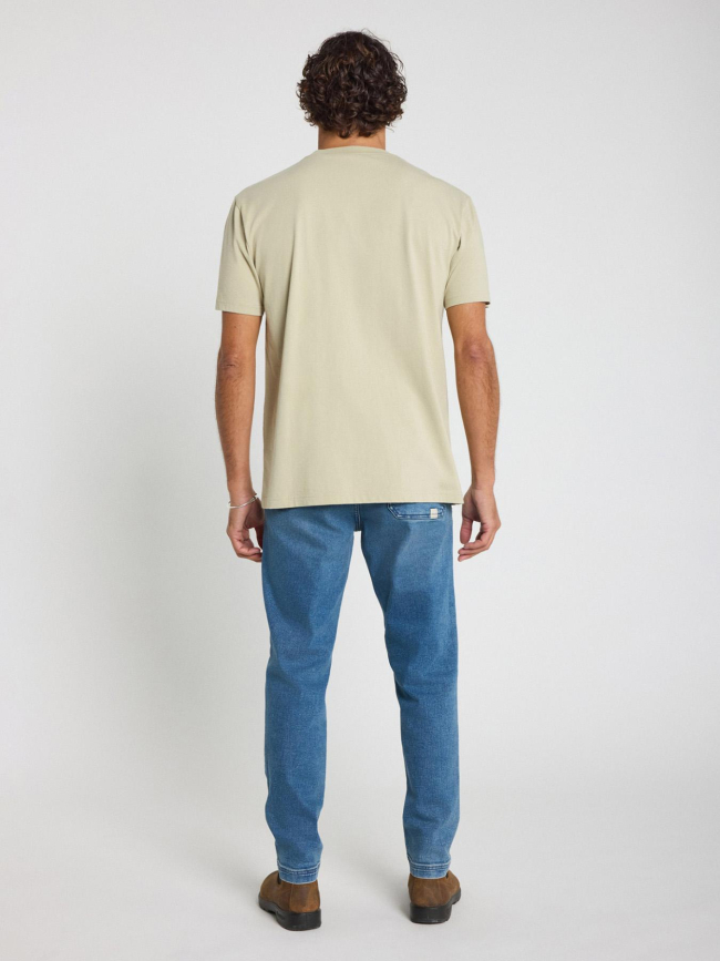 Pantalon stretch loose dening beach naked bleu homme - Pullin