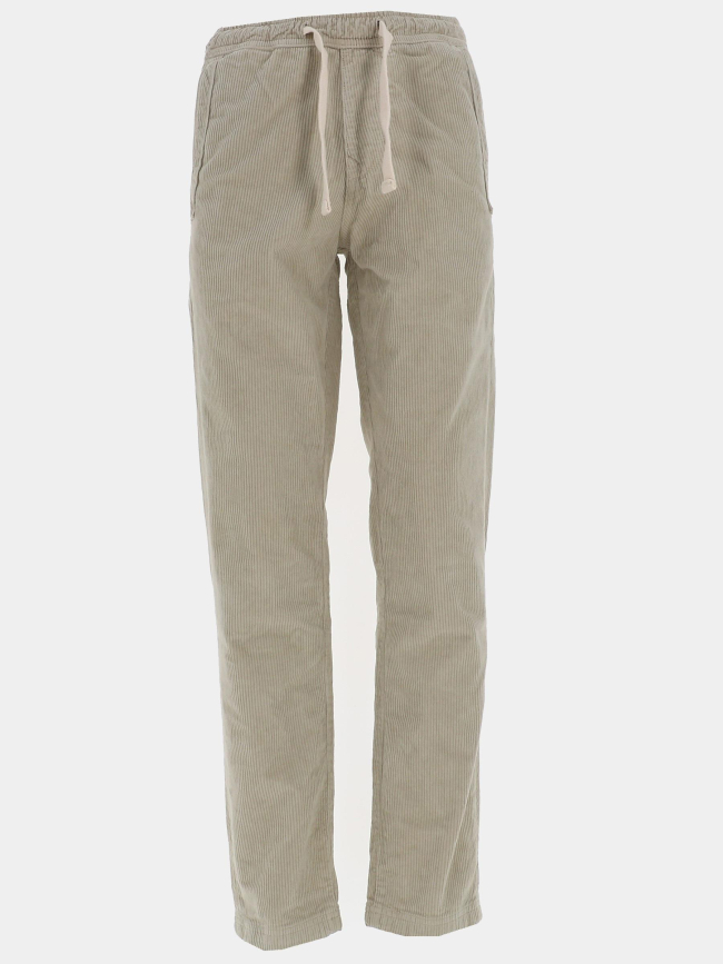 Pantalon chino velours côtelé  dening beach beige homme - Pullin