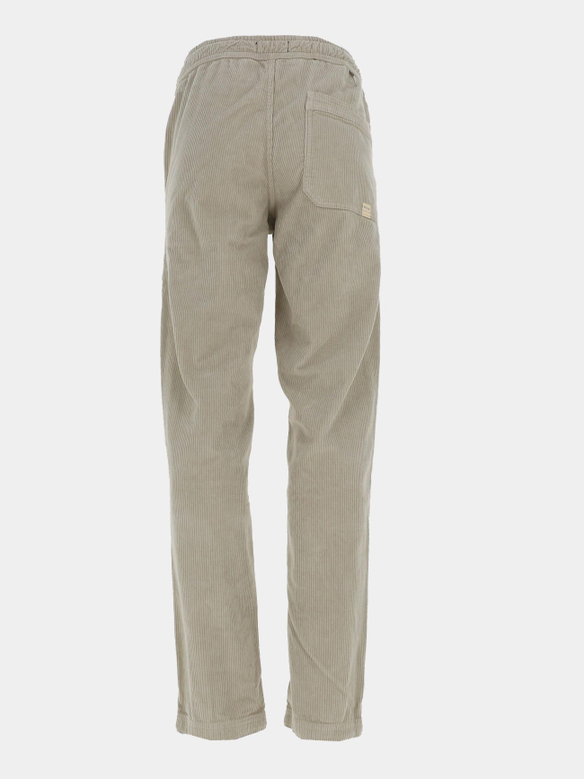 Pantalon chino velours côtelé  dening beach beige homme - Pullin