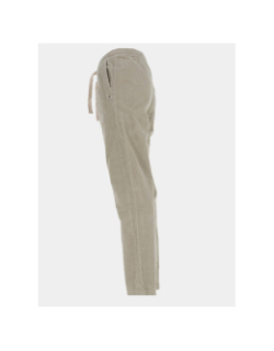 Pantalon chino velours côtelé  dening beach beige homme - Pullin