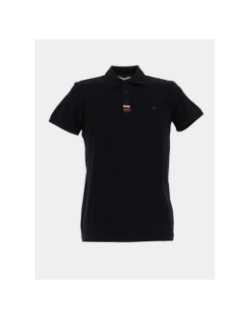 Polo garlic bleu marine homme - Benson & Cherry