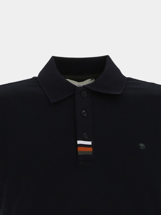 Polo garlic bleu marine homme - Benson & Cherry