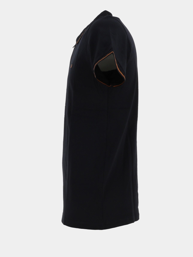 Polo col zippé gatwick bleu marine homme - Benson & Cherry