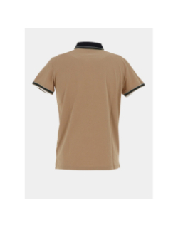 Polo classic gavroch marron homme - Benson & Cherry