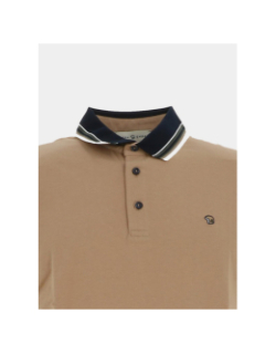 Polo classic gavroch marron homme - Benson & Cherry