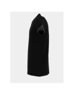 Polo col zippé gspa noir homme - Benson & Cherry