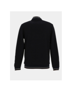 Gilet col teddy scoda bleu marine homme - Benson & Cherry