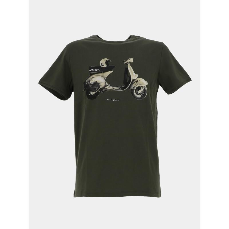 T-shirt legendary tecibel kaki homme - Benson & Cherry