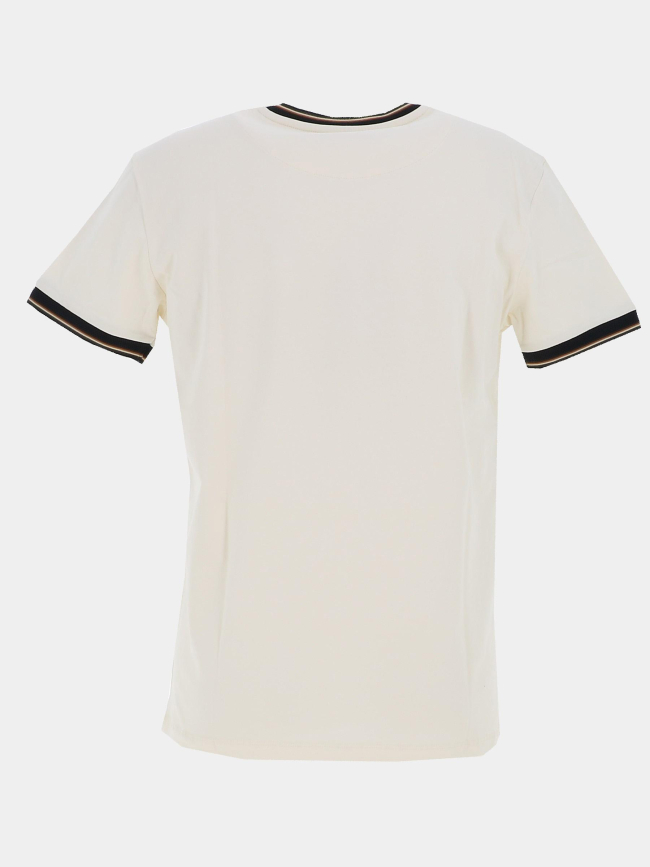 T-shirt uni tutin blanc homme - Benson & Cherry