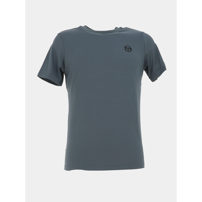 T-shirt manches courtes pelle gris homme - Sergio Tacchini