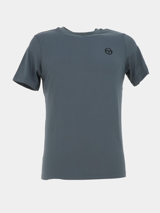T-shirt manches courtes pelle gris homme - Sergio Tacchini