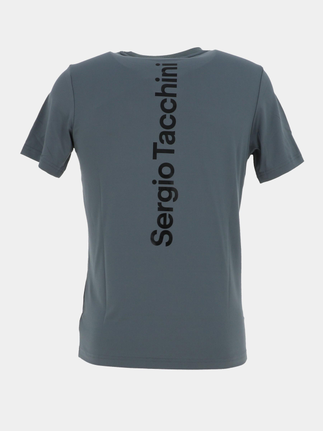 T-shirt manches courtes pelle gris homme - Sergio Tacchini
