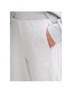 Jogging french terry logo gris chiné femme - Adidas