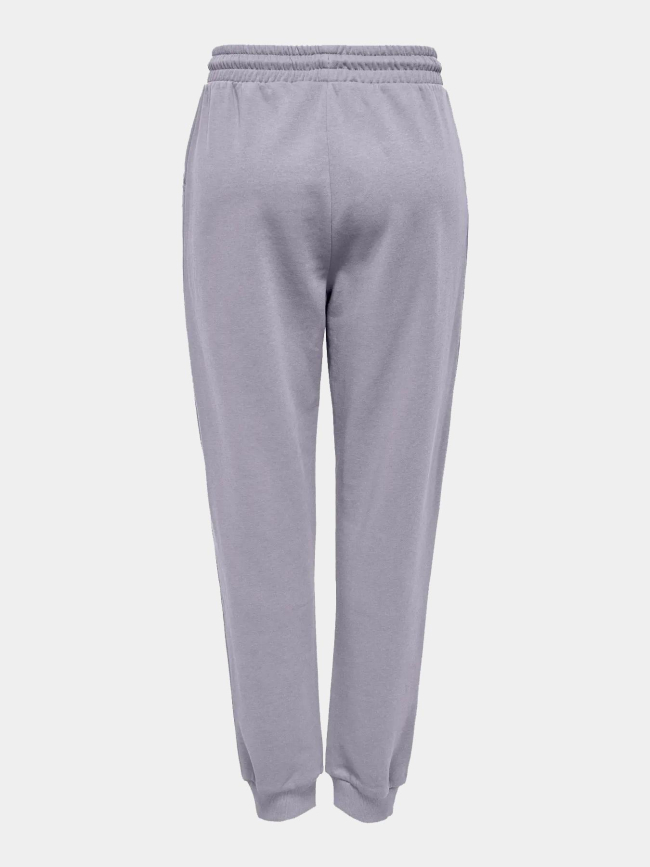 Jogging regular taille haute pica gris femme - Only