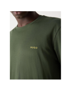 T-shirt dero vert foncé homme - Hugo