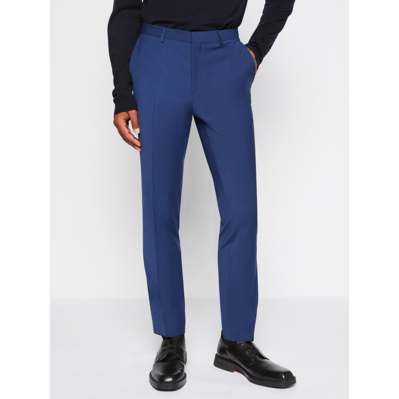 Pantalon de costume hesten bleu homme - Hugo