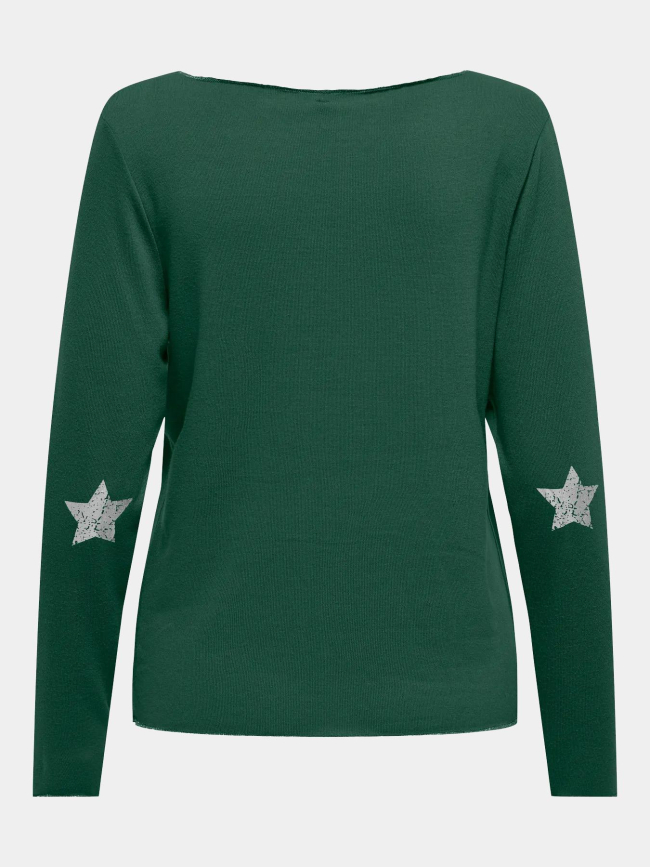 Pull fin uni hanna vert femme - Only