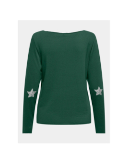 Pull fin uni hanna vert femme - Only