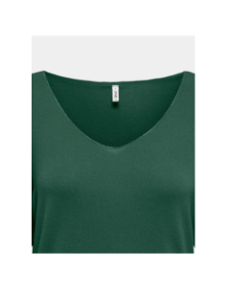 Pull fin uni hanna vert femme - Only