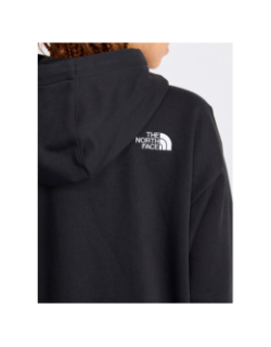 Sweat à capuche essential oversize noir femme - The North Face