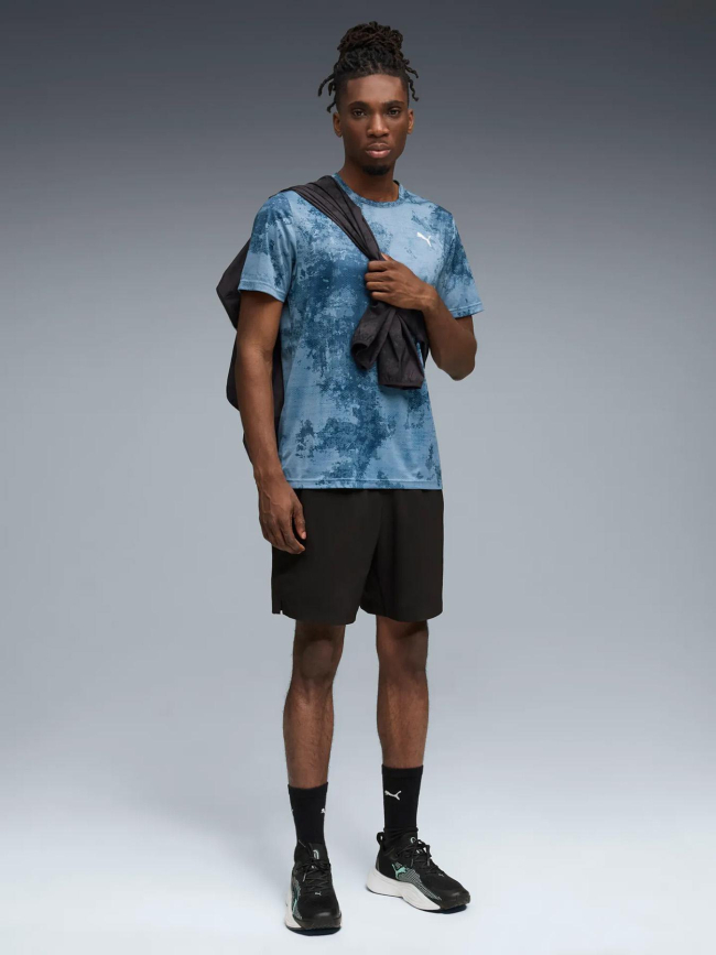 Short de sport tad foundation noir homme - Puma