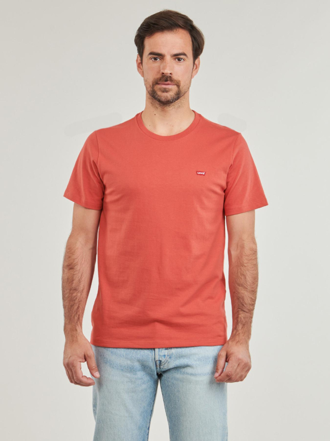 T-shirt à manches courtes original rouge homme - Levi's