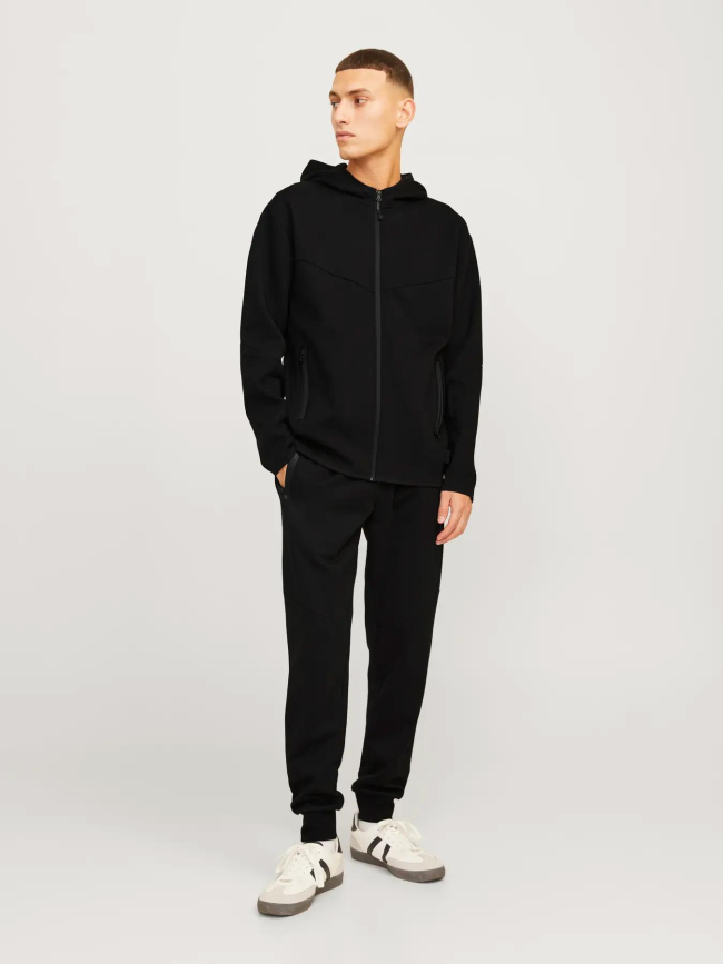 Pantalon jogging jpstwill fusion noir homme - Jack & Jones