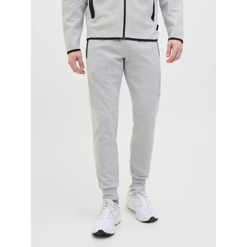 Pantalon jogging jpstwill fusion gris homme - Jack & Jones