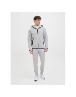 Pantalon jogging jpstwill fusion gris homme - Jack & Jones