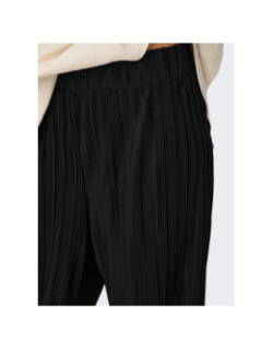 Pantalon plissé ample ravenna noir femme - Only