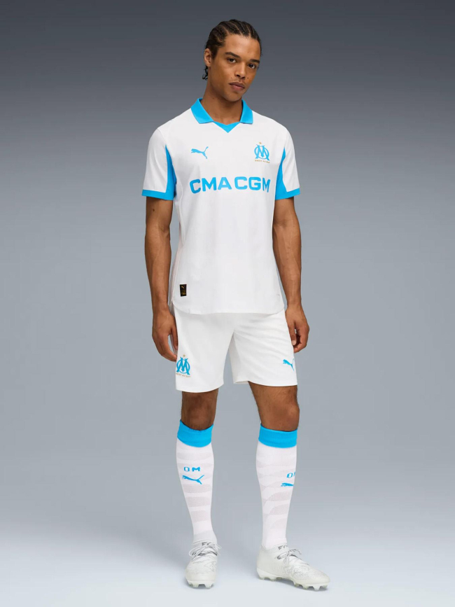 Short de football om domicile 25/26 blanc homme - Puma