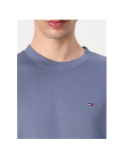 Sweat regular flag crew bleu homme - Tommy Jeans