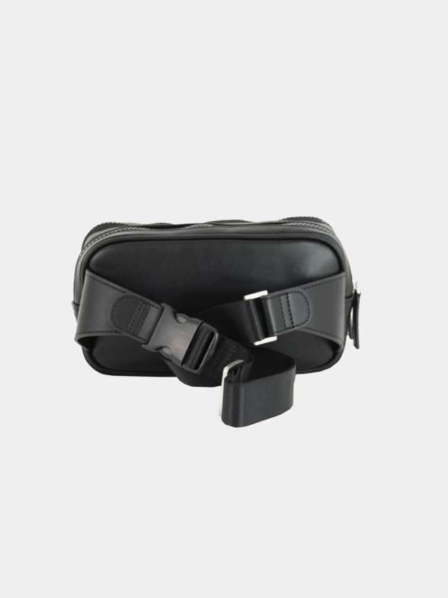 Sac banane à logo relief noir - Chabrand