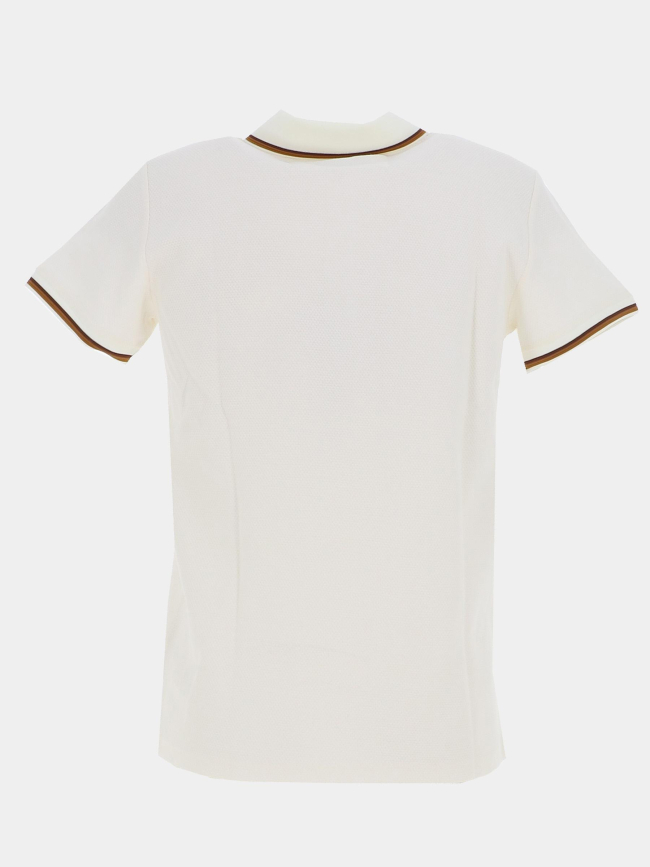 Polo gac uni blanc homme - Benson & Cherry