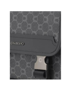 Sacoche imprimée à rabat kaki homme - Chabrand