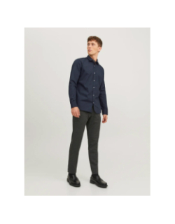 Chemise slim jjjoe bleu marine homme - Jack & Jones