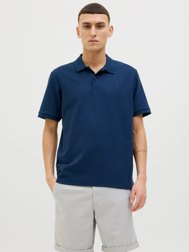 Polo austin bleu marine homme - Jack & Jones