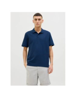 Polo austin bleu marine homme - Jack & Jones