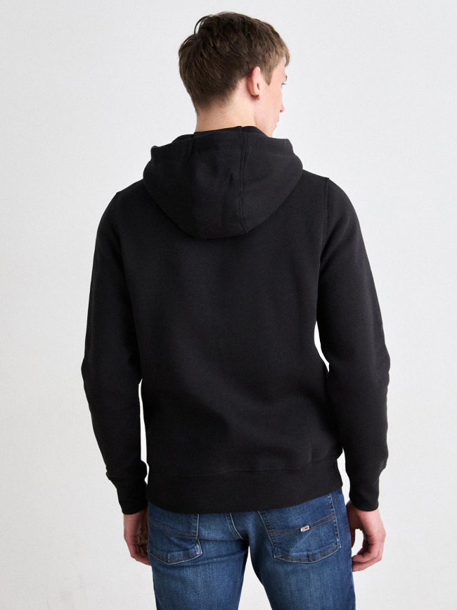 Sweat à capuche core logo noir homme - Tommy Hilfiger