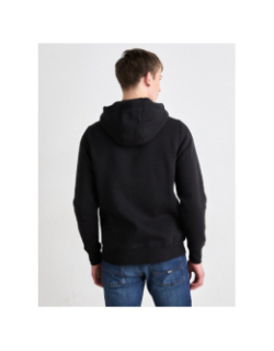 Sweat à capuche core logo noir homme - Tommy Hilfiger