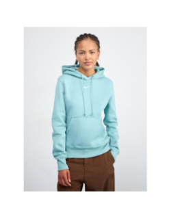 Sweat à capuche nsw phoenix fleece vert d'eau femme - Nike