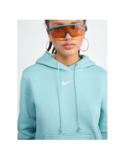 Sweat à capuche nsw phoenix fleece vert d'eau femme - Nike