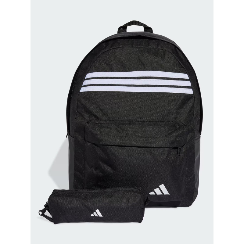 Sac à dos et trousse classic 3 stripes noir - Adidas