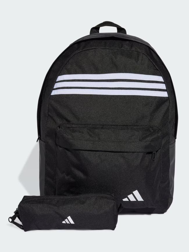Sac à dos et trousse classic 3 stripes noir - Adidas