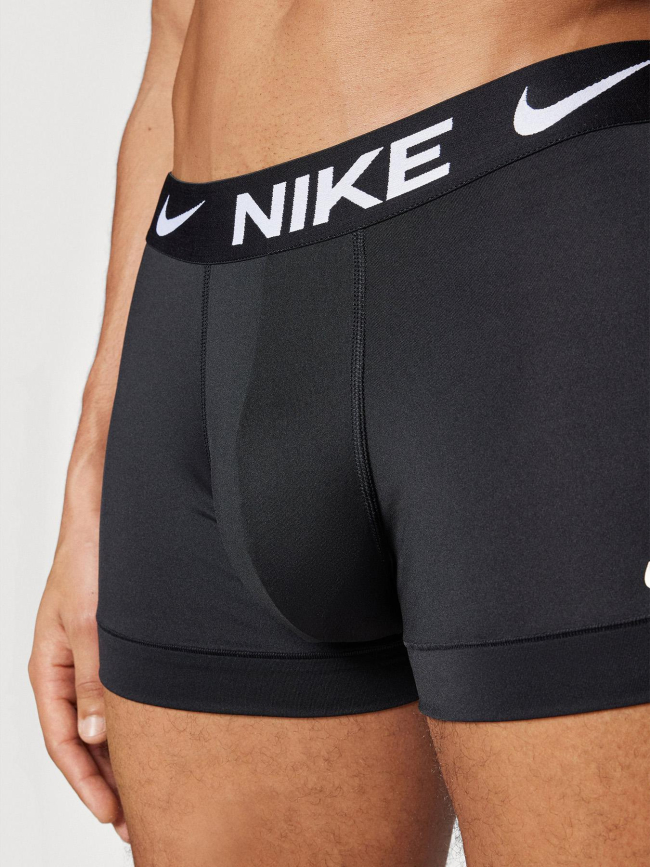 Pack de 3 boxers en coton stretch noir homme - Nike