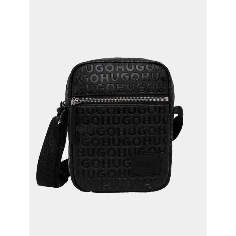 Sacoche bandoulière ethon 2.0 relief noir homme - Hugo