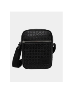 Sacoche bandoulière ethon 2.0 relief noir homme - Hugo